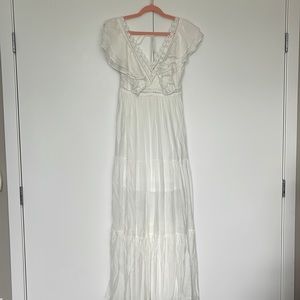 Aura White Maxi Dress